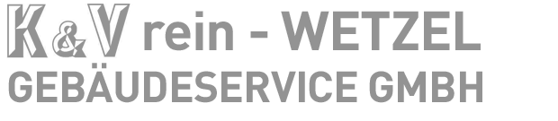Logo K&V rein - Wetzel Gebäudeservice